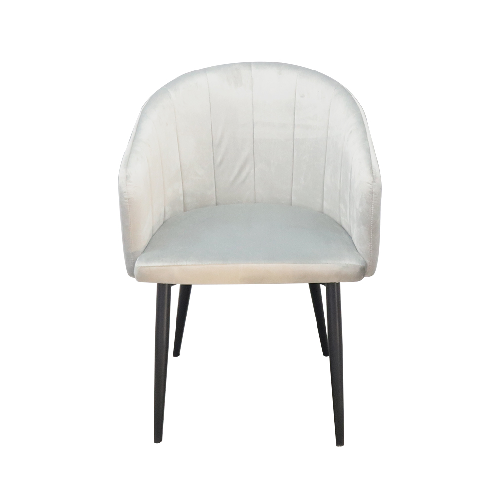 Comfortable Dining Chair with Soft Velvet Fabric Seat